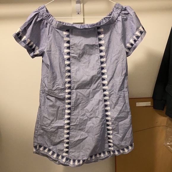 Stella&dot Kali Off Shoulder dress.  L/XL - Picture 3 of 4